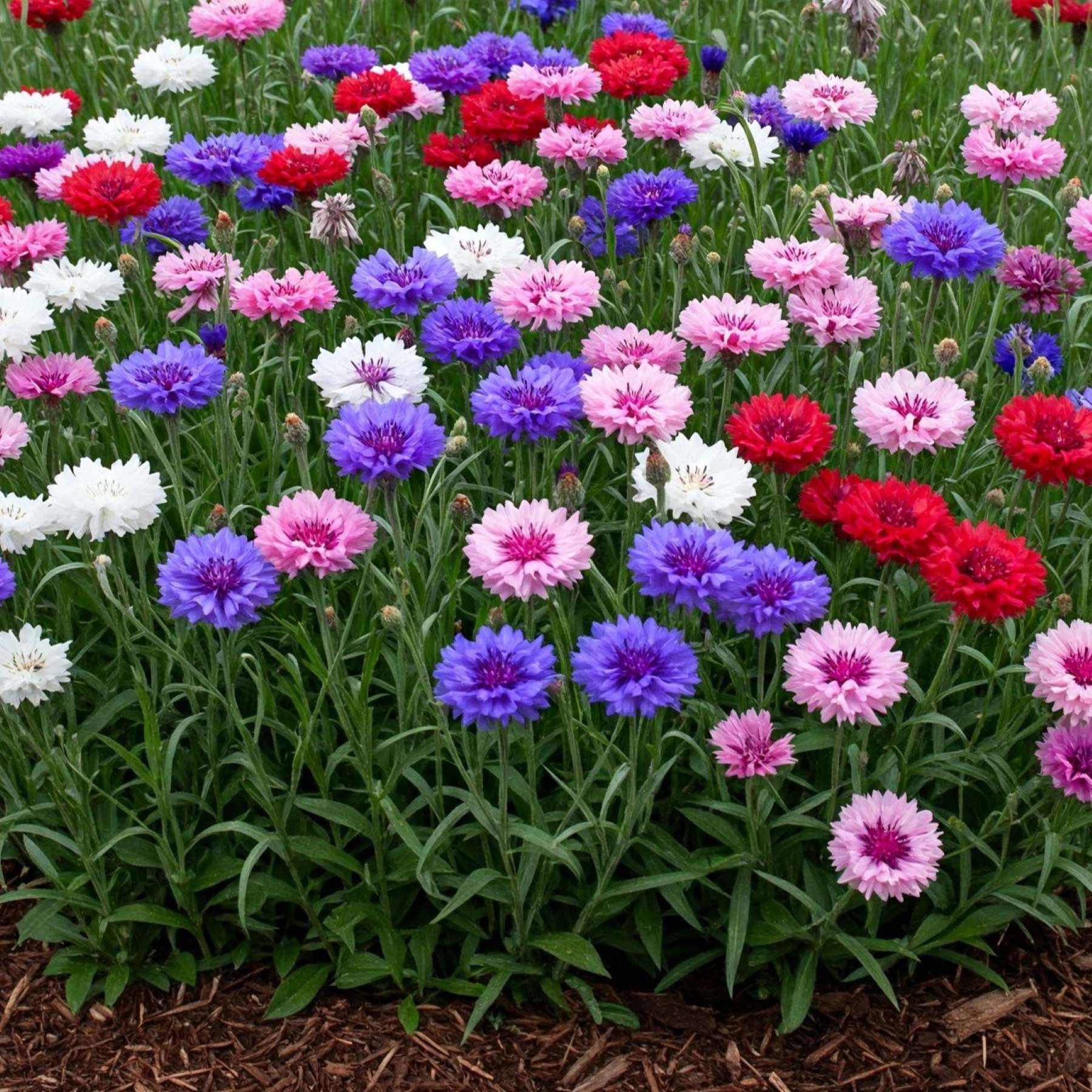 planting blue cornflower seeds Easy to Grow Cornflower Mix Seed