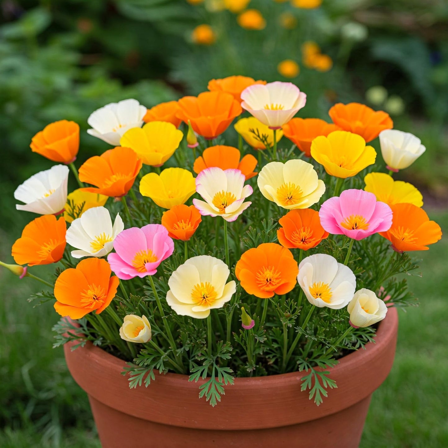 poppy plant pot Easy to Grow California Poppy Mix Seed