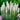 white flower spikes of Liatris spicata Alba