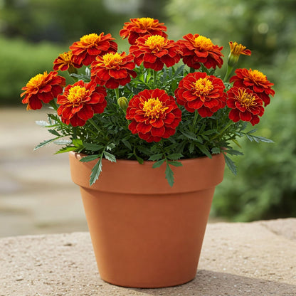 are marigolds easy to grow from seed Marigold Red Seed