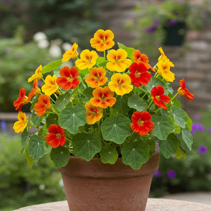 nasturtium seeds planting Easy to Grow Nasturtium Tip Top Mix Seed