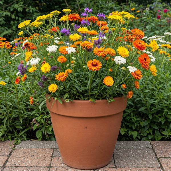 can you plant wild flowers in pots Easy to Grow Wildflower Wildlife Mix Seed