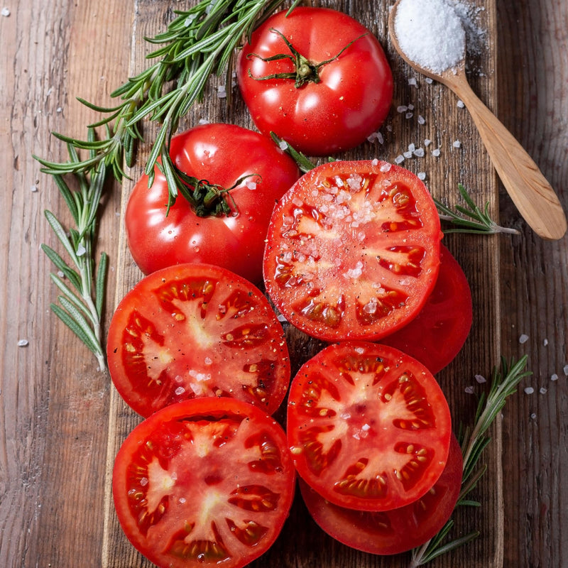 sliced beefmaster tomatoes