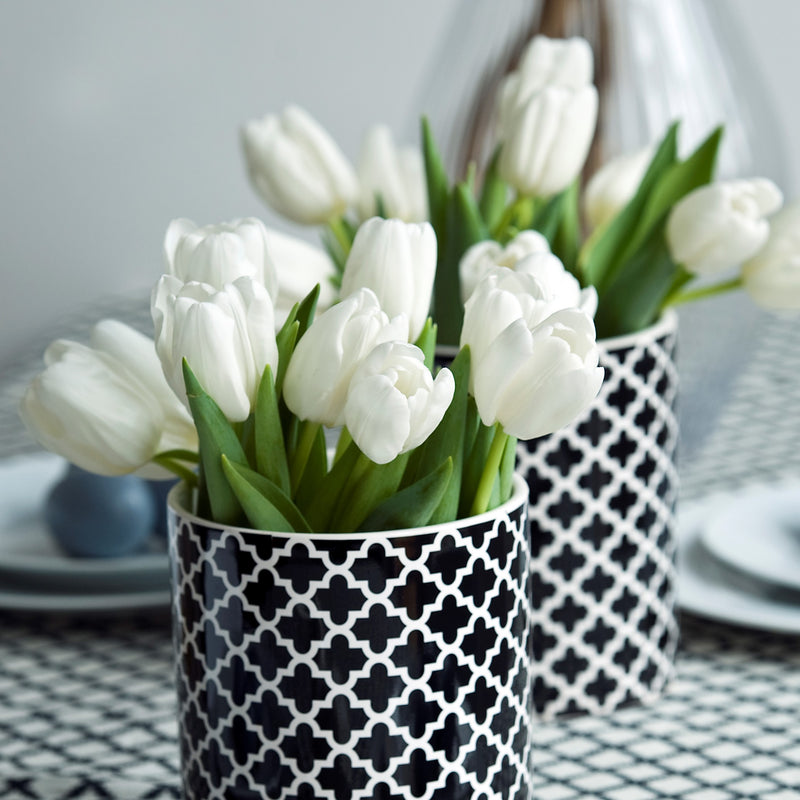 Crisp White Cut Bouquet of Maureen Tulips